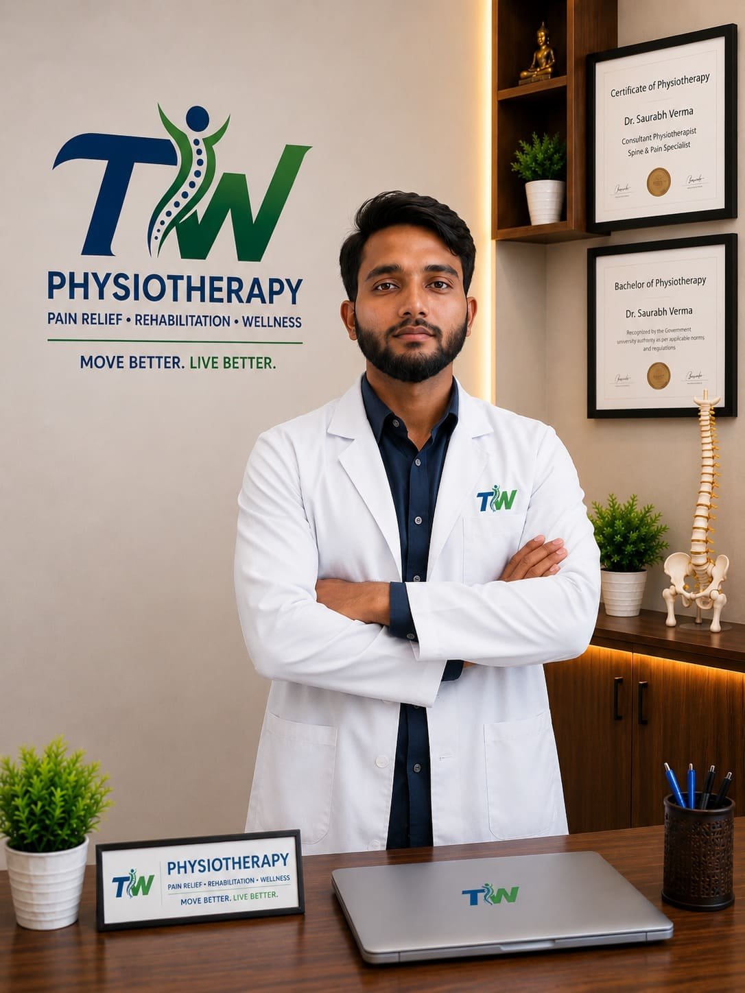 Thrive Well physiotherapist